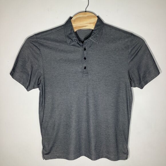 Travis Mathew‎ Mens Short Sleeve Pima Cotton Blend Golf Polo Gray Size Large - Picture 2 of 8